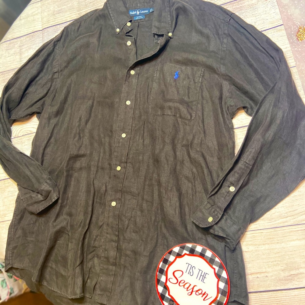 Black Ralph Lauren Polo- long sleeve